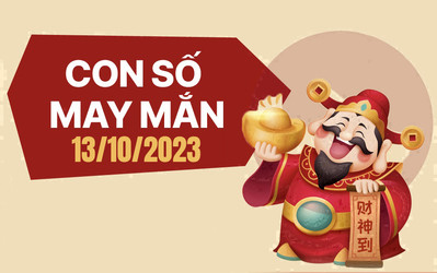 Con số may mắn theo 12 con giáp hôm nay 13/10/2023