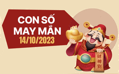 Con số may mắn theo 12 con giáp hôm nay 14/10/2023