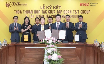 T&T Group hợp tác với BNK - Tập đoàn tài chính hàng đầu Hàn Quốc