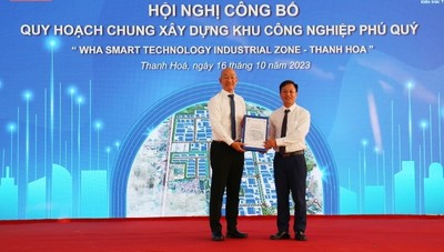 Thanh Hoá: Công bố quy hoạch chung xây dựng Khu công nghiệp Phú Quý
