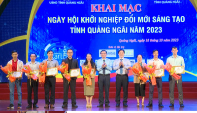 Quảng Ngãi: Khai mạc Ngày hội khởi nghiệp đổi mới sáng tạo 2023