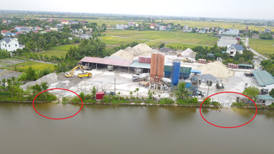 Thái Bình: Cần kiểm tra trạm trộn bê tông Cầu Hải có dấu hiệu không phép, ô nhiễm môi trường