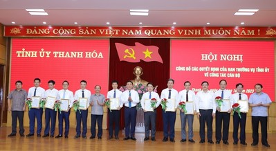 Ông Lê Bá Hải giữ chức Phó Giám đốc Sở Xây dựng tỉnh Thanh Hóa