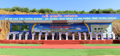 Khởi công Dự án xây dựng cao tốc Tuyên Quang – Hà Giang (giai đoạn 1)