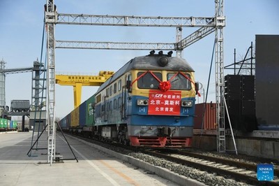 Trung Quốc: Khai trương tuyến đường sắt chở hàng tới châu Âu