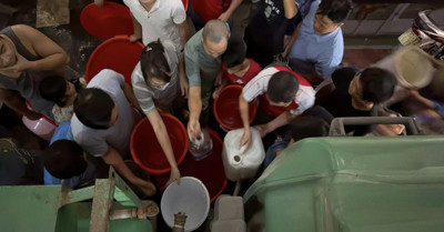 KĐT Thanh Hà: Khuyến cáo cư dân không dùng nước sạch lấy từ vòi
