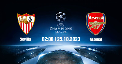 Nhận định, Trực tiếp Sevilla vs Arsenal, 02h00 ngày 25/10 trên FPT Play