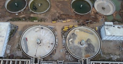 Cận cảnh nhà máy nước mặt sông Hồng sắp được vận hành
