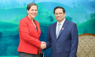 Thủ tướng Chính phủ Phạm Minh Chính tiếp Kinh tế trưởng Bộ Ngoại giao Hoa Kỳ