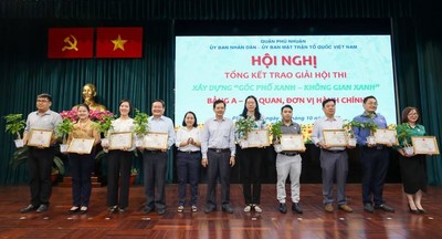 TP.HCM: Hội thi xây dựng “Góc phố xanh – không gian xanh” quận Phú Nhuận