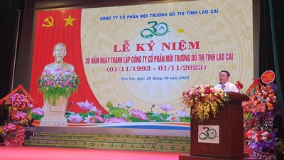Phóng sự 30 năm hành trình xanh của Công ty CP Môi trường Đô thị Lào Cai