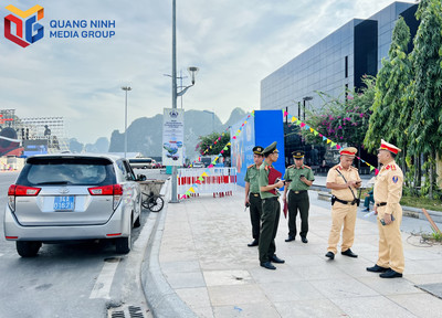 Quảng Ninh huy động gần 700 cán bộ chiến sĩ đảm bảo an toàn Lễ kỷ niệm 60 năm thành lập tỉnh