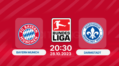 Nhận định, Trực tiếp Bayern Munich vs Darmstadt, Bundesliga, 20h30 ngày 28/10