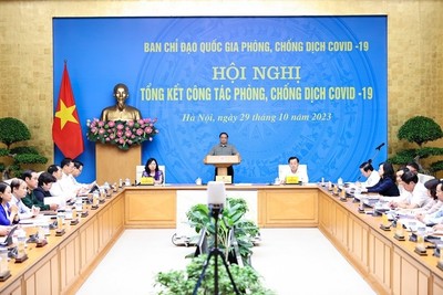 Thủ tướng Phạm Minh Chính chủ trì Hội nghị Tổng kết công tác phòng, chống dịch Covid-19