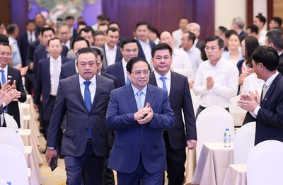 Thủ tướng Phạm Minh Chính dự lễ ký kết triển khai chuỗi dự án khí – điện Lô B