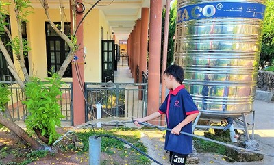 Điện Biên: Công trình "Nước cho em" tại huyện Nậm Pồ