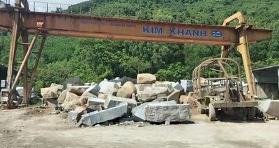 Bình Định: Cần kiểm tra hoạt động khai thác đá gây ô nhiễm môi trường của Công ty Kim Khánh