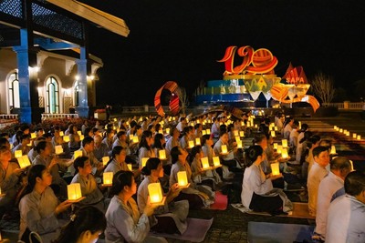 Sắp diễn ra Lễ vía Quán Thế Âm xuất gia và vạn đăng dâng Phật tại Fansipan