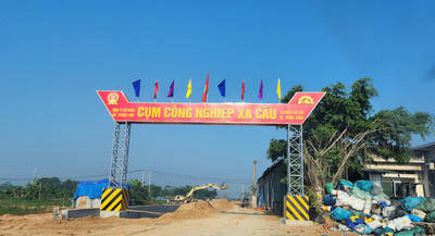 Huyện Ứng Hòa chưa nắm bắt được nguồn gốc vật liệu san nền cho dự án Cụm công nghiệp Xà Cầu?