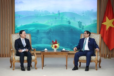 Thủ tướng Phạm Minh Chính tiếp Tổng Giám đốc Tài chính Samsung