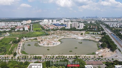 Tổ chức không gian kiến trúc cảnh quan Quận Long Biên - Thành phố Hà Nội
