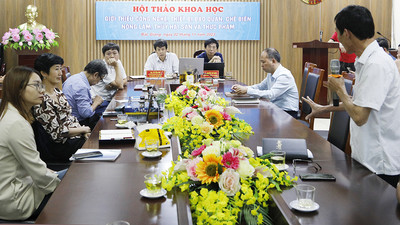 Bắc Giang: Hội thảo giới thiệu công nghệ, bảo quản, chế biến nông, lâm, thủy, hải sản và thực phẩm