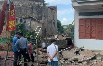 Hải Phòng: Sập nhà sau tiếng nổ lớn, một người tử vong