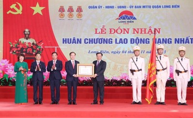 Quận Long Biên long trọng tổ chức Lễ kỷ niệm 20 năm thành lập