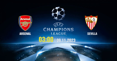 Nhận định, Trực tiếp Arsenal vs Sevilla, 03h00 ngày 9/11 trên FPT Play
