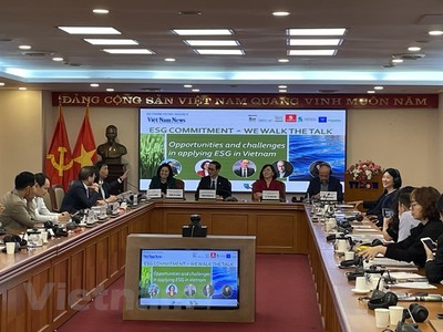 Thúc đẩy thực hành các tiêu chí ESG trong doanh nghiệp Việt Nam