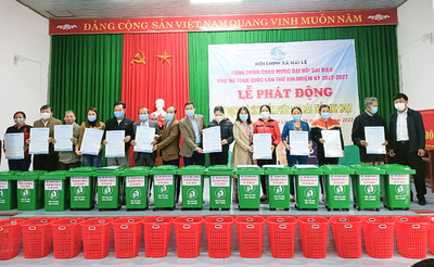 Quảng Trị: Đẩy mạnh công tác tuyên truyền bảo vệ môi trường tại thị xã Quảng Trị