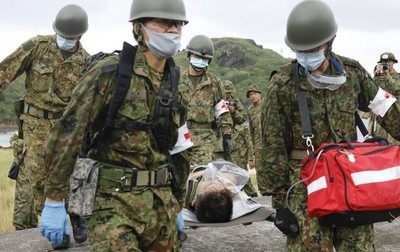 Nhật Bản tiến hành diễn tập sơ tán sóng thần trên đảo Yonaguni