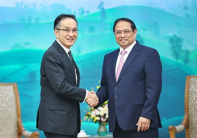 Thủ tướng Phạm Minh Chính tiếp Tổng giám đốc Tập đoàn Marubeni (Nhật Bản)