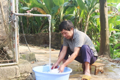 Đại Từ (Thái Nguyên): Tăng tỷ lệ người dân nông thôn sử dụng nước sạch