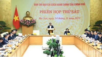 Thủ tướng Chính phủ Phạm Minh Chính chủ trì Phiên họp về cải cách hành chính