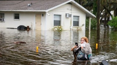 Mỹ: Cảnh báo mưa lớn gây lũ lụt tại Nam Florida