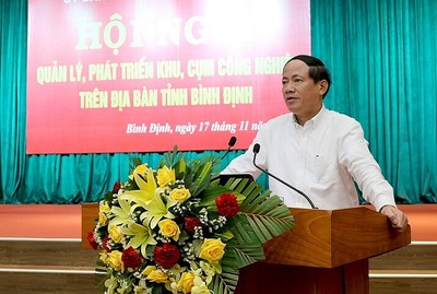 Hội nghị quản lý, phát triển khu, cụm công nghiệp trên địa bàn tỉnh Bình Định