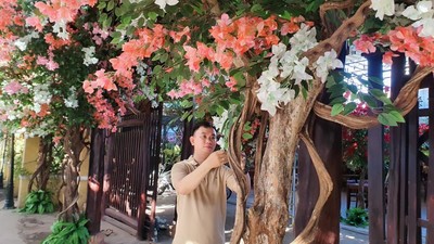 Kỹ sư Lê Phạm Huy - Người thổi hồn vào từng cánh hoa vải nhựa