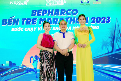 Nhìn lại hoạt động của Hoa hậu Môi trường Thế giới Thanh Hà tại Bepharco Bến Tre Marathon 2023