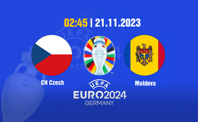 TV360 Trực tiếp bóng đá CH Czech vs Moldova, Euro 2024, 2h45 hôm nay 21/11