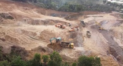 Tam Nông- Phú Thọ: Mượn cớ hạ cốt nền để khai thác đất tràn lan