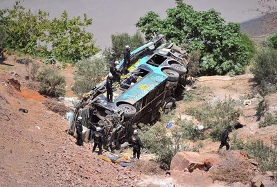Peru: Tai nạn xe khách khiến ít nhất 20 người thiệt mạng