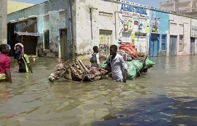 Somalia: Số người thiệt mạng do lũ lụt nghiêm trọng lên tới gần 50 người