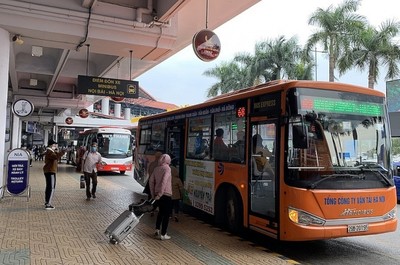 Nghiên cứu mở thêm tuyến buýt nhanh chất lượng cao nối với Sân bay Nội Bài