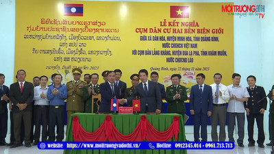 Nhiều hoạt động gắn kết cụm dân cư Biên giới Việt Nam - Lào
