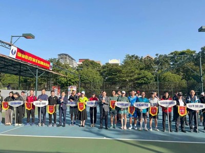 Giải vô địch quần vợt tranh Cúp nước sạch tỉnh Hải Dương năm 2023