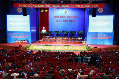 Đại hội XIII Công đoàn Việt Nam nhiệm kỳ 2023 - 2028