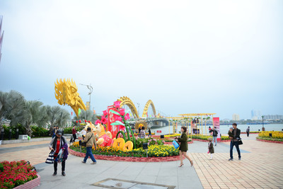 Đà Nẵng phê duyệt dự án đầu tư trang trí hoa và điện chiếu sáng phục vụ Tết Giáp Thìn