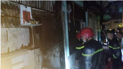 Cháy nhà lúc rạng sáng ở TPHCM, bé gái 8 tuổi tử vong