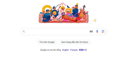 Google Doodle hôm nay 5/12: Tôn vinh môn nghệ thuật đờn ca tài tử